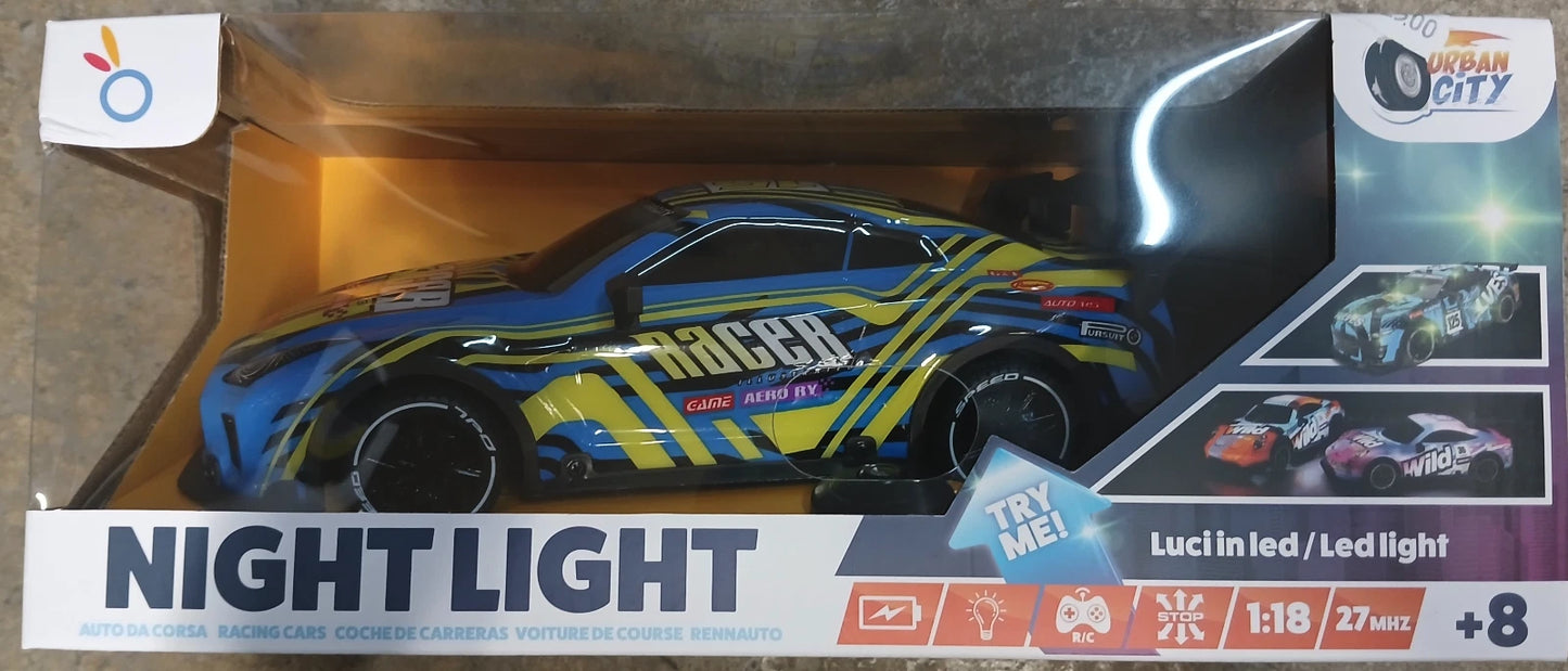 Urban City Lampo Race Cars B radiocomandata 1:18