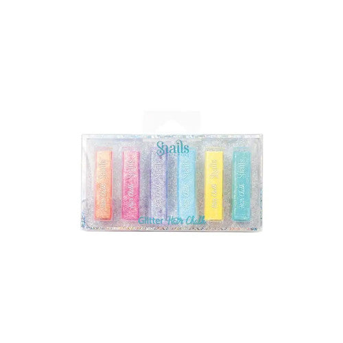 Snails Glitter Hair Chalk - Set 6 colori