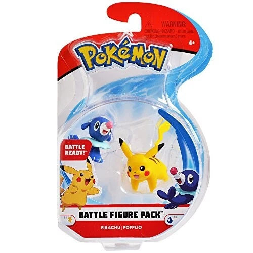 Rei Toys Popplio & Pikachu POKEMON