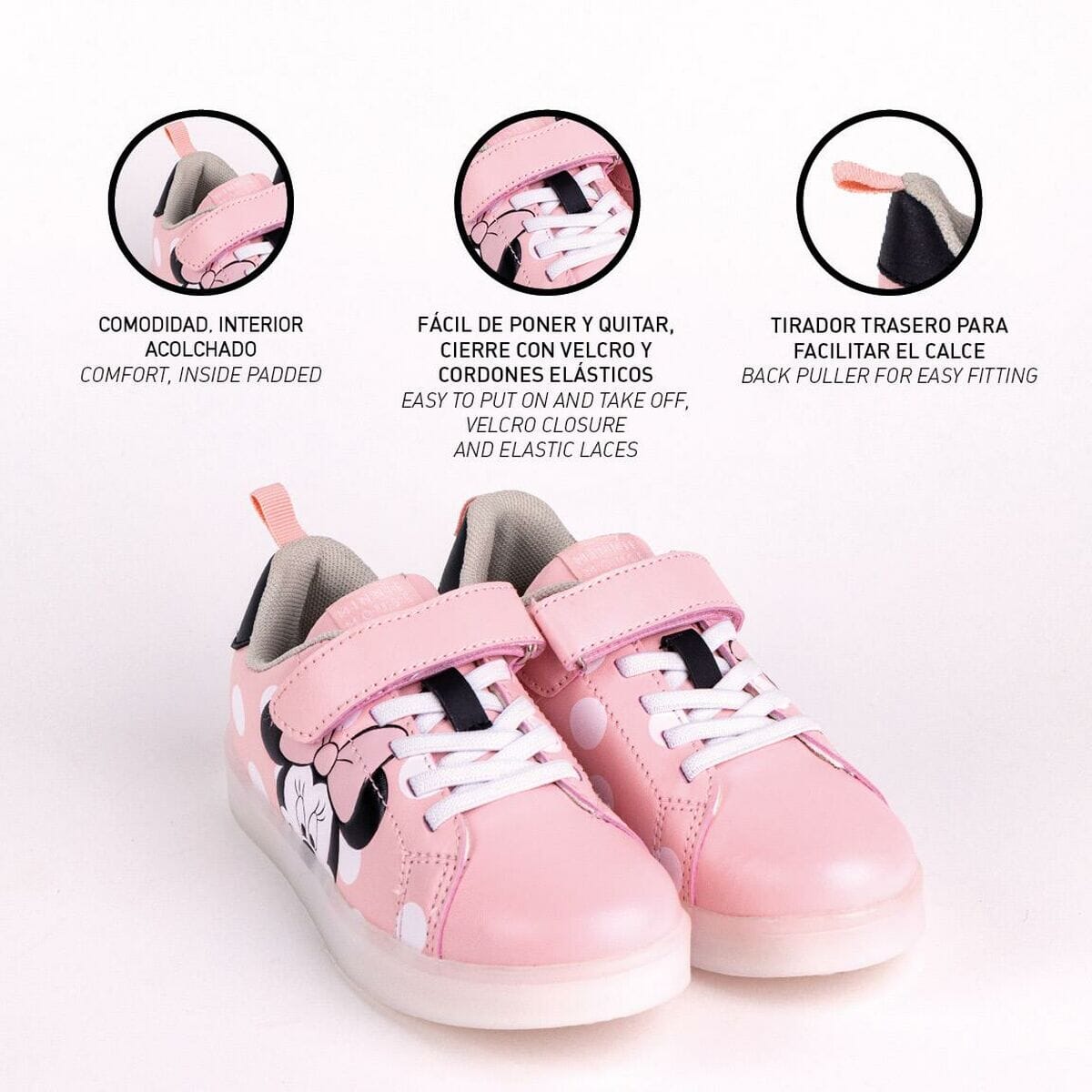 Scarpa Sportiva Con Luci Minnie 32 CERDA 