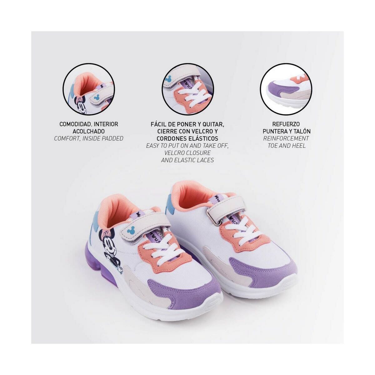 Scarpa Sportiva Luci Minnie 28 CERDA 