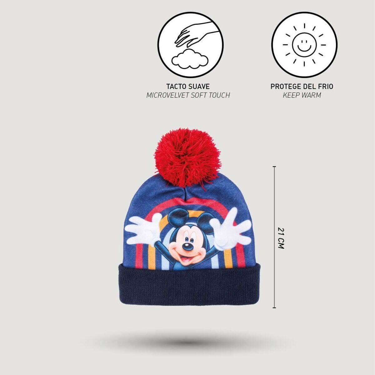 Set 2 Pezzi Topolino Cappello E Guanti CERDA 