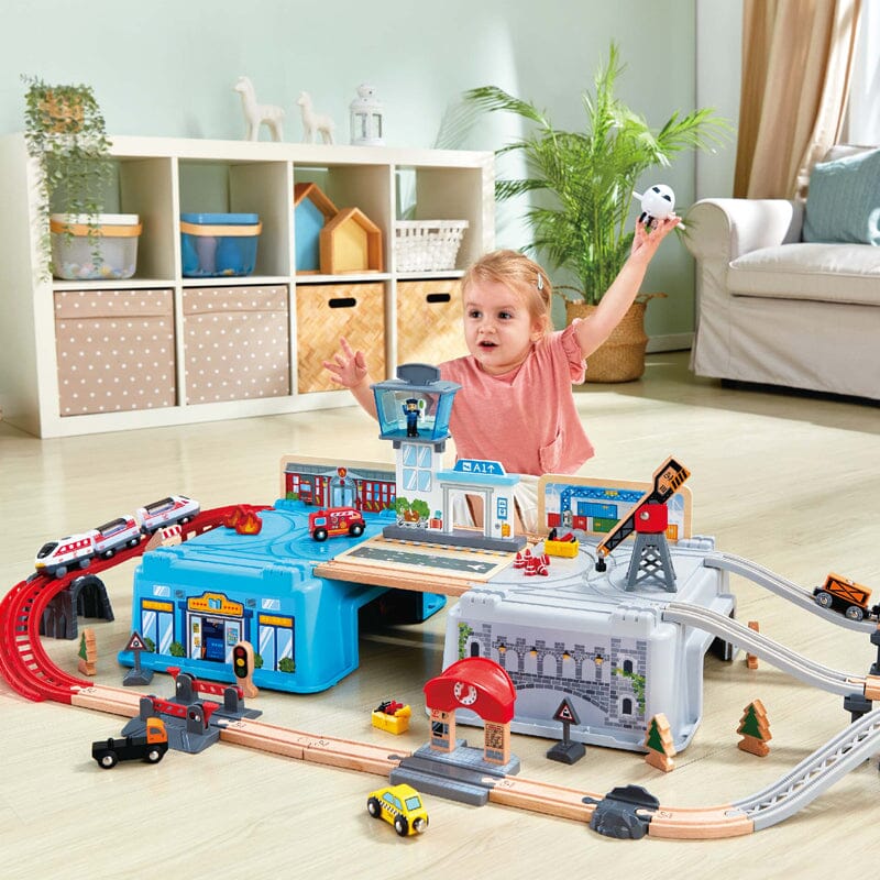 Set Mega Metropoli Hape toysvaldichiana.it 
