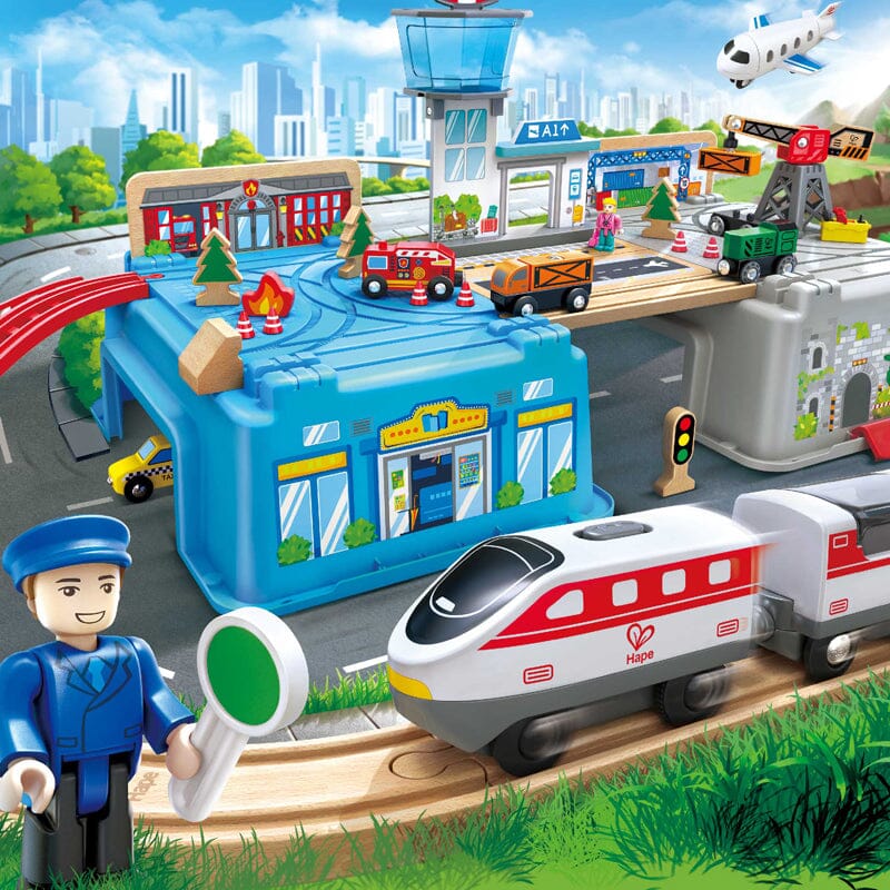 Set Mega Metropoli Hape toysvaldichiana.it 