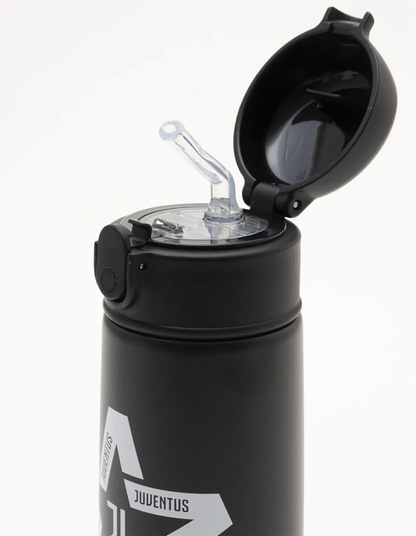 Bottiglia termica kid 460 ml. con cannuccia juventus