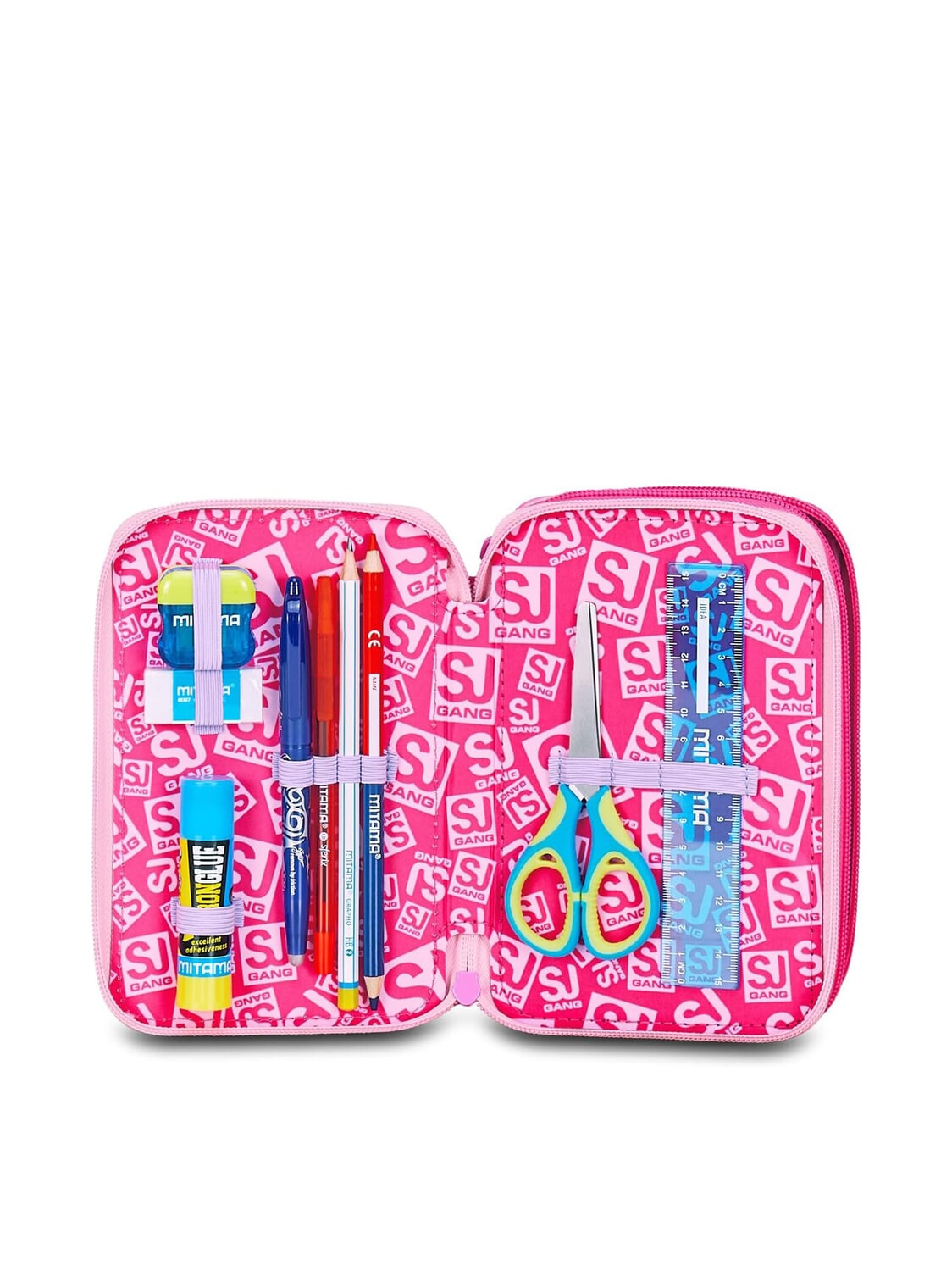 FLYUNICORN GIRL Astuccio 3 zip completo di kit