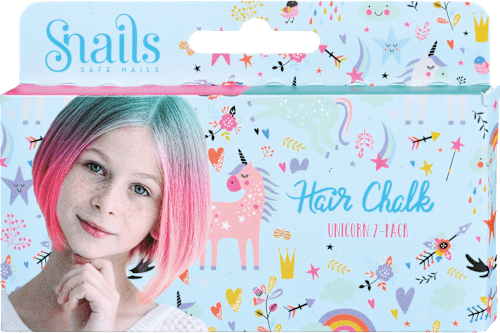 Snails Hair Chalk Unicorn - 2 gessetti per capelli