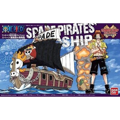 Spade Pirates' Ship - One Piece - Grand Ships Collection - Bandai