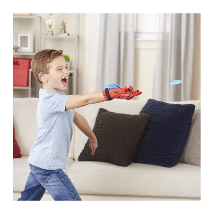 Spiderman Guanto Lancia Dischi hasbro