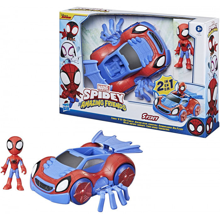 Spidey auto Bolide Cambiante hasbro