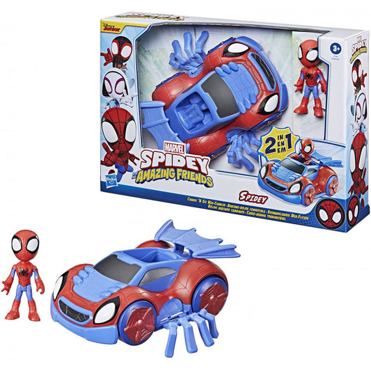 Spidey auto Bolide Cambiante hasbro