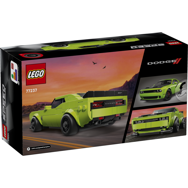 Sports Car Dodge Challenger SRT Hellcat - Lego Speed Champions 77237