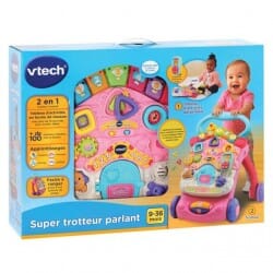 SUPER PRIMI PASSI PARLANTE ROSA toysvaldichiana.it 