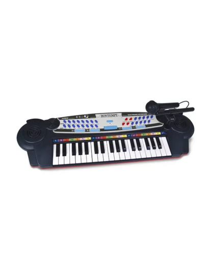 Bontempi Tastiera elettronica a 37 tasti con microfono e connessione MP3