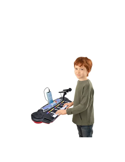 Bontempi Tastiera elettronica a 37 tasti con microfono e connessione MP3