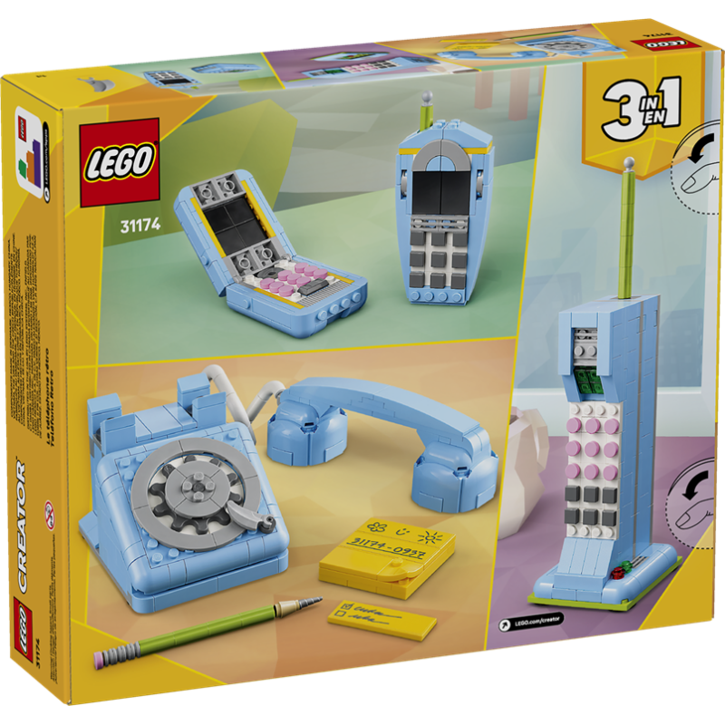 Telefono retrò - Lego Creator 31174