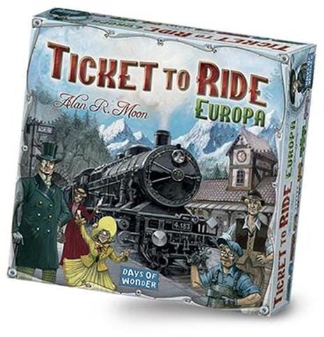 Ticket to Ride Europa. Base - ITA. Gioco da tavolo ASMODEE 