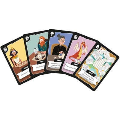 Timeline Twist Gioco Da Tavolo Cooperativo - Sfida Di Storia E Strategia