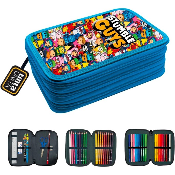 Tinta Unita Astuccio 3 Zip Stumble Guys