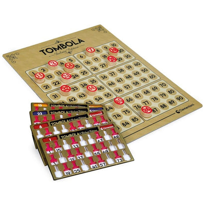 Tombola 36 Cartelle De Luxe CLEMENTONI 