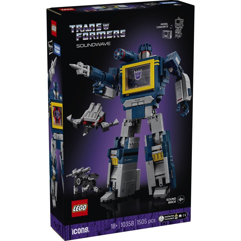 Transformers: Soundwave - Lego Icons 10358