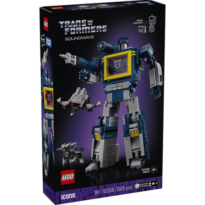 Transformers: Soundwave - Lego Icons 10358