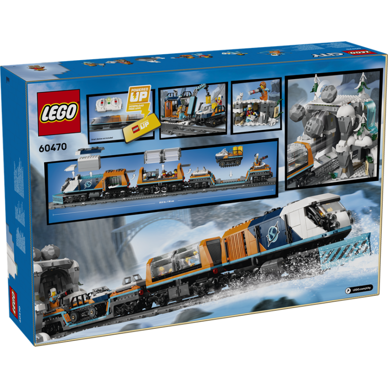 Treno espresso artico degli esploratori - Lego City 60470