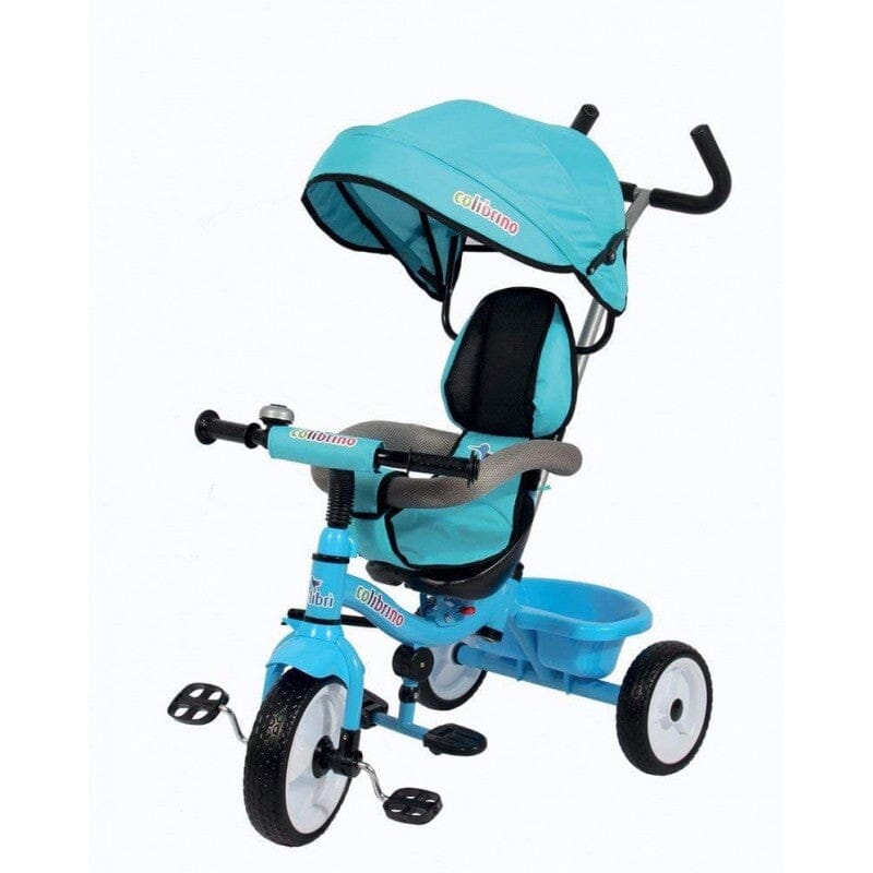 triciclo Colibrino Azzurro Con Maniglione Direzionabile toysvaldichianasrl 