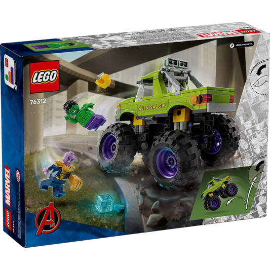 Lego 76312 Truck Di Hulk Contro ThaNOS