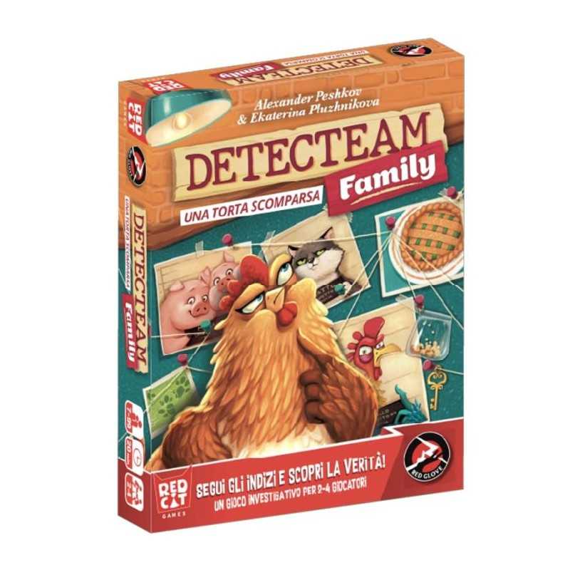 Red Glove Detecteam Family Una Torta Scomparsa