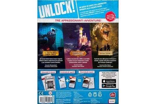 UNLOCK! EXOTIC ADVENTURES ASMODEE 