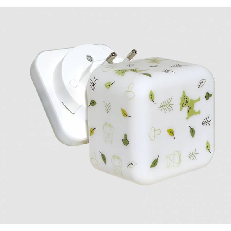 Cloud B - Cube B (Forest). Una luce notturna portatile