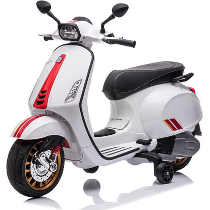 Vespa sprint 12v racing bianca toysvaldichianasrl 
