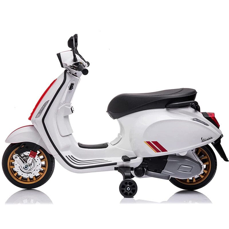 Vespa sprint 12v racing bianca toysvaldichianasrl 