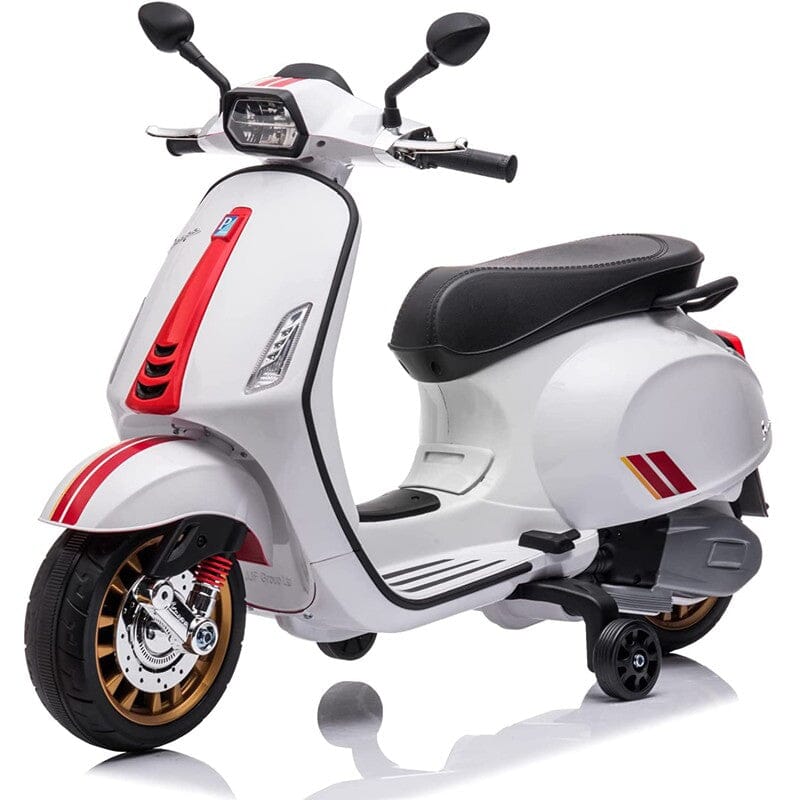 Vespa sprint 12v racing bianca toysvaldichianasrl 