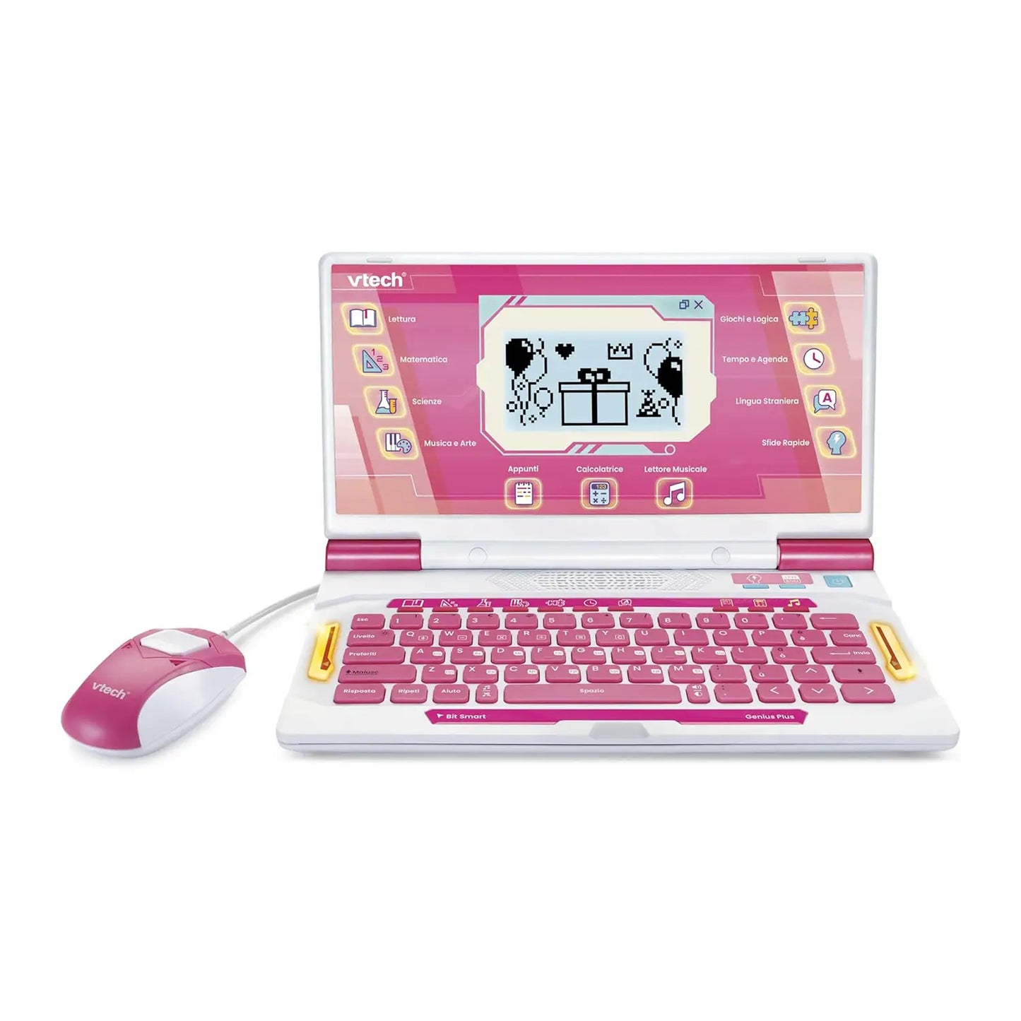 VTech Bit Smart Genius Plus Rosa Computer Educativo