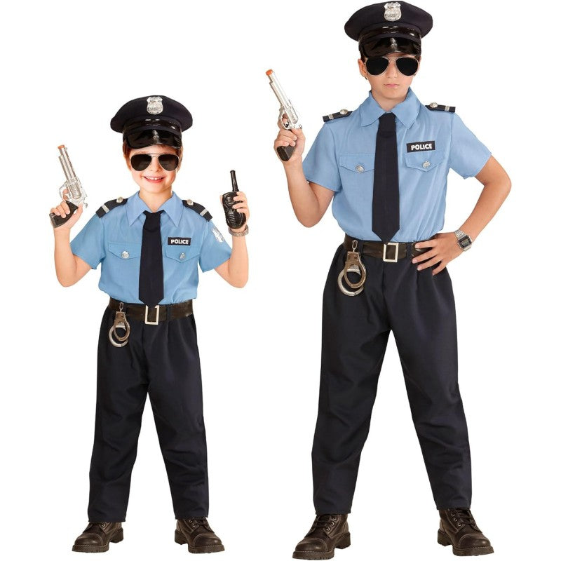 Widmann - Costume Da Poliziotto Da Bambino Tg. (116 Cm - 4/5 Anni)