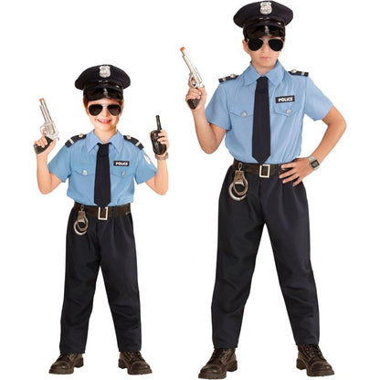 Widmann - Costume Da Poliziotto Da Bambino Tg. (116 Cm - 4/5 Anni)