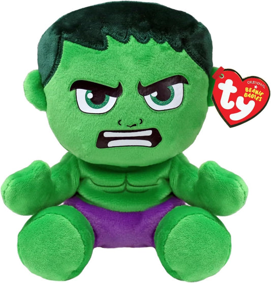 Ty  peluche Marvel: Ty - Floppy Hulk Peluche 20 Cm