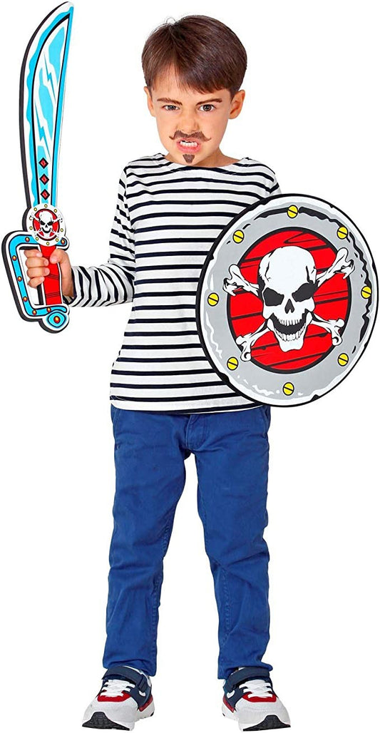 WIDMANN Set Pirata Spada Scudo Eva