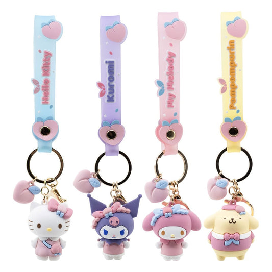 Hello Kitty and Friends:1 portachiavi Strap Peach
