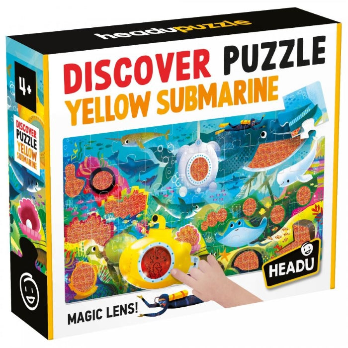 Headu Discover Puzzle Yellow Submarine