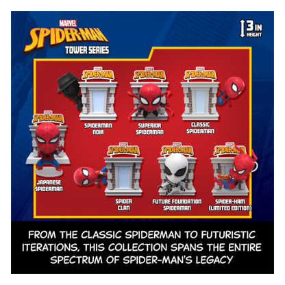 yume spider-man hero box -tower series