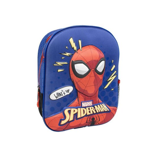 Zainetto asilo Spiderman con tasca porta borraccia