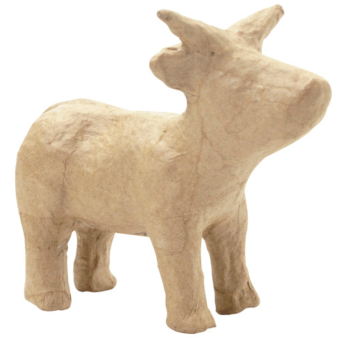 Décopatch Bue/Toro in cartapesta 8,5 cm