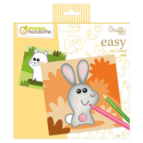 Avenue Mandarine Graffy Easy Animali della Fattoria