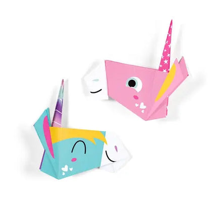 Avenue Mandarine Origami Kit Unicorn 20 Sheets 4.7x4.7in