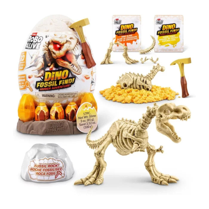 Zuru Robo Alive Amber Adventure Uovo Dino a Sopresa