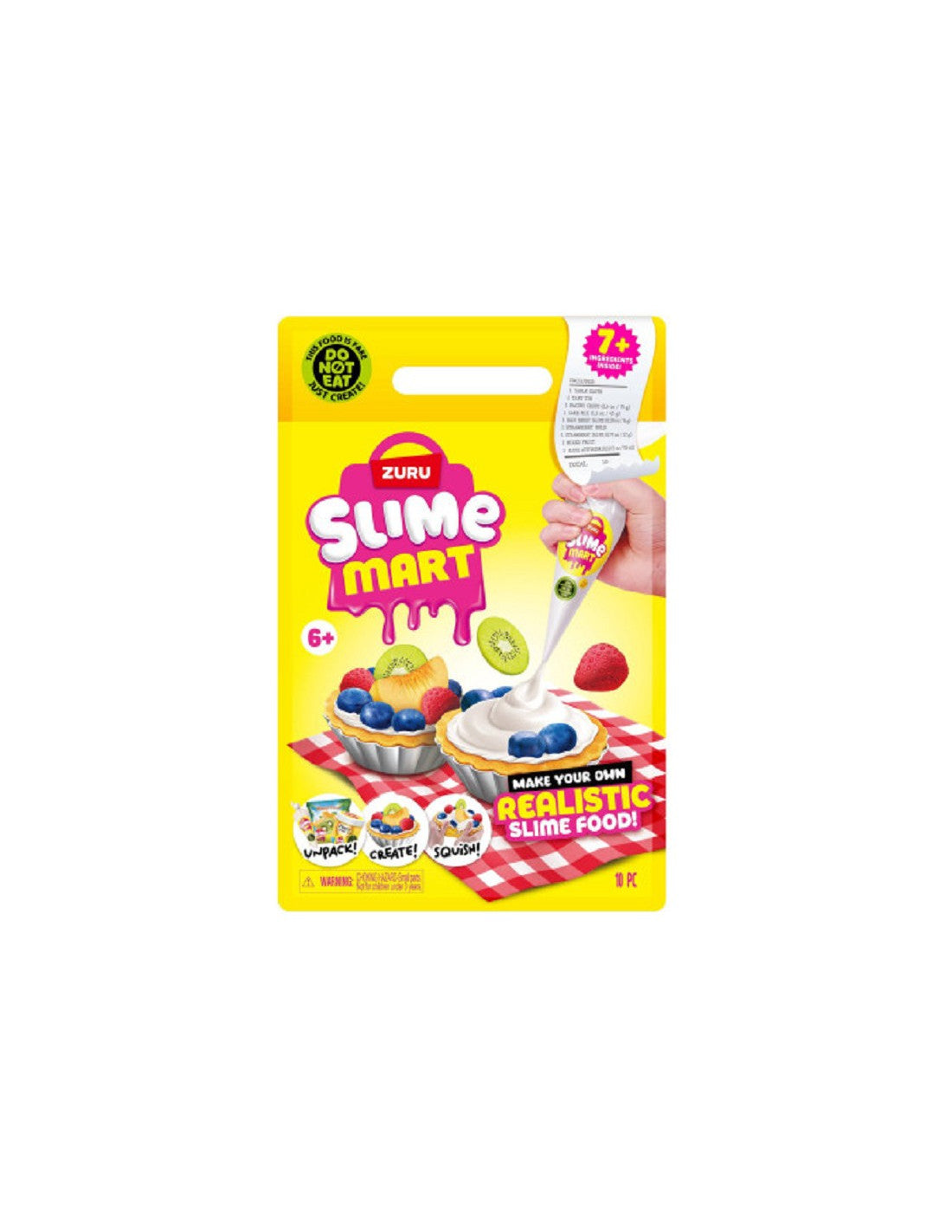 Kit Creativo Slime ZURU Slime Mart Dessert – Set per Creare Slime Realistico a Forma di Dolce per Bambini 6+ Anni