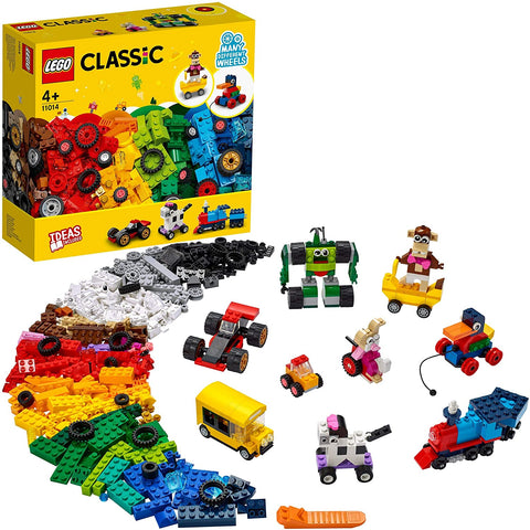 11014 Mattoncini E Ruote LEGO 